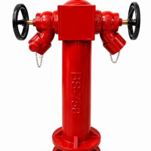 2-Way Outdoor Pillar Fire Hydrant – Ductile Iron, 16 Bar