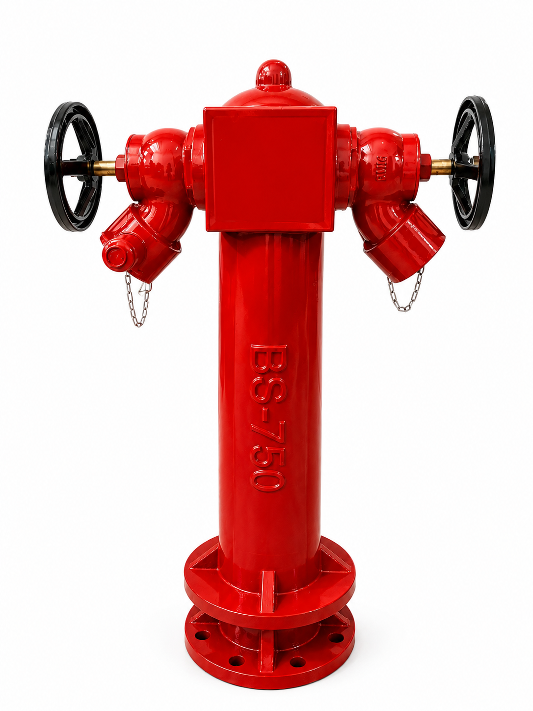 2-Way Outdoor Pillar Fire Hydrant – Ductile Iron, 16 Bar
